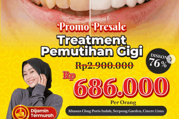 TEMAN DENTAL PROMO BLEACHING GIGI MURAH