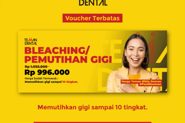 Bleaching Murah Klinik Gigi Teman Dental Pastinya