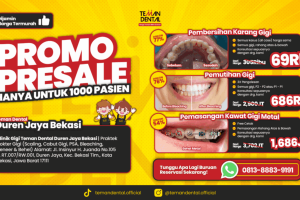 TEMAN DENTAL KLINIK GIGI DUREN JAYA BEKASI