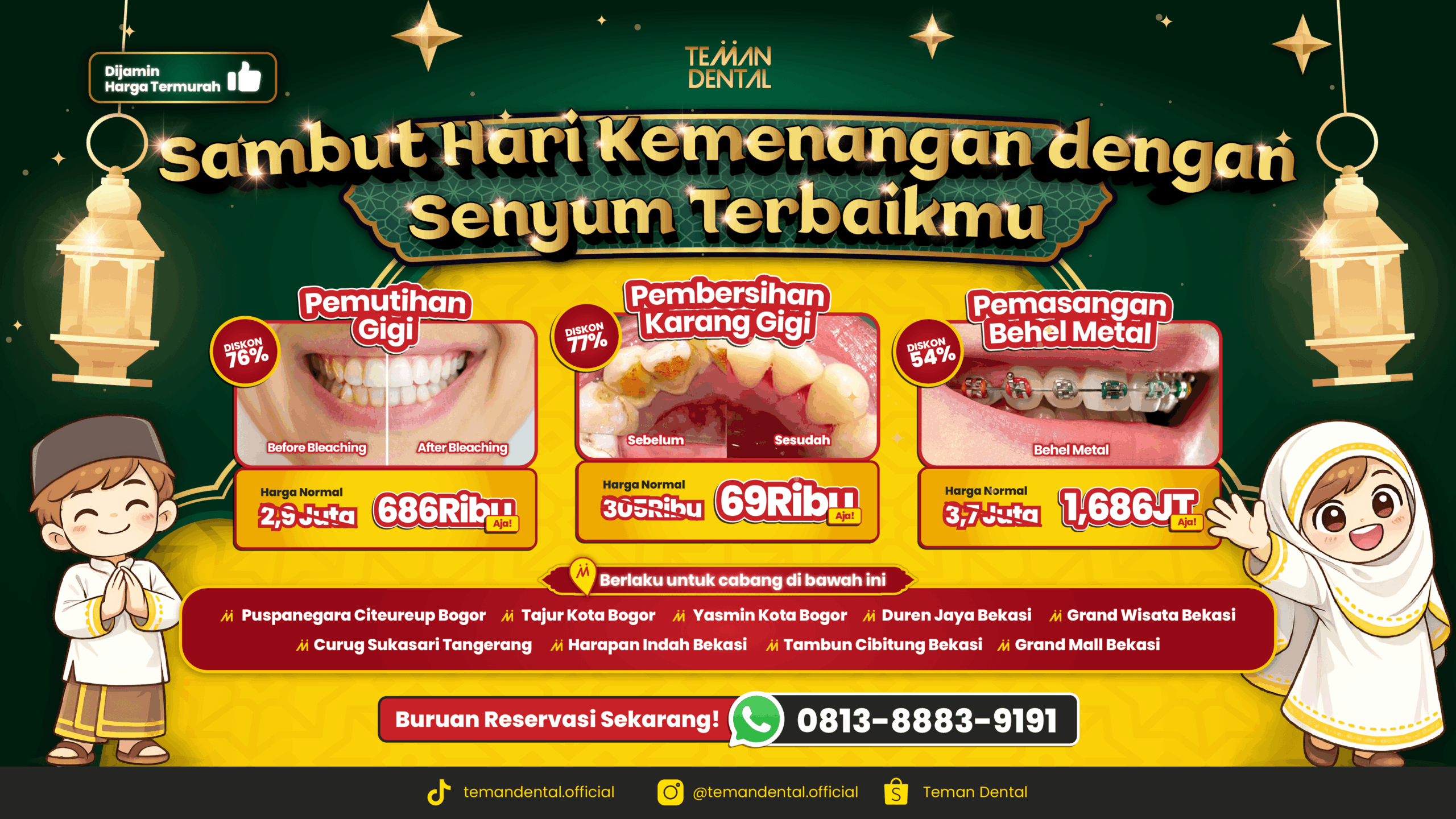 Klinik Gigi Promo Ramadhan Harga Special Teman Dental