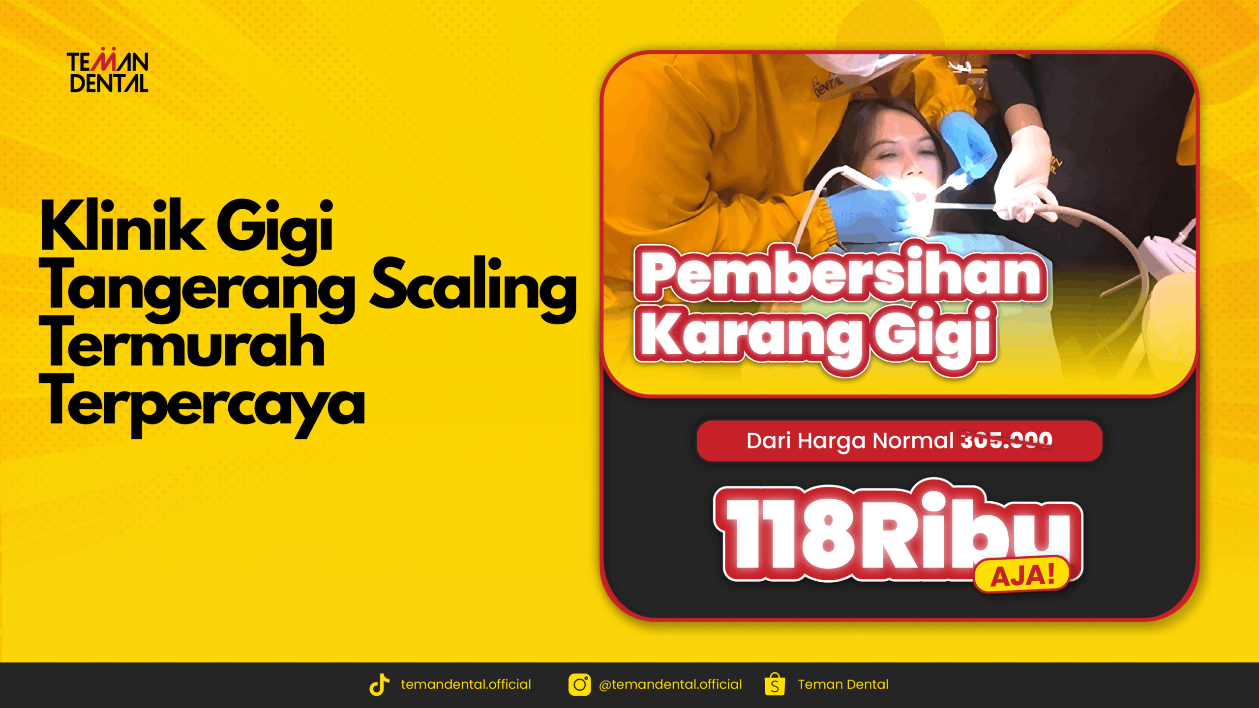 Klinik Gigi Tangerang Scaling Termurah Terpercaya