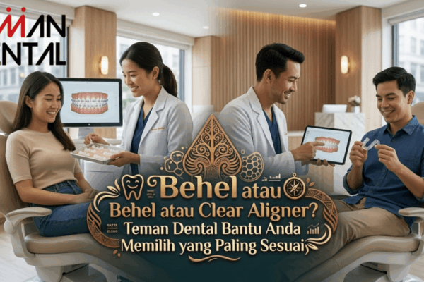 Behel atau Clear Aligner Teman Dental Bantu Anda Memilih yang Paling Sesuai