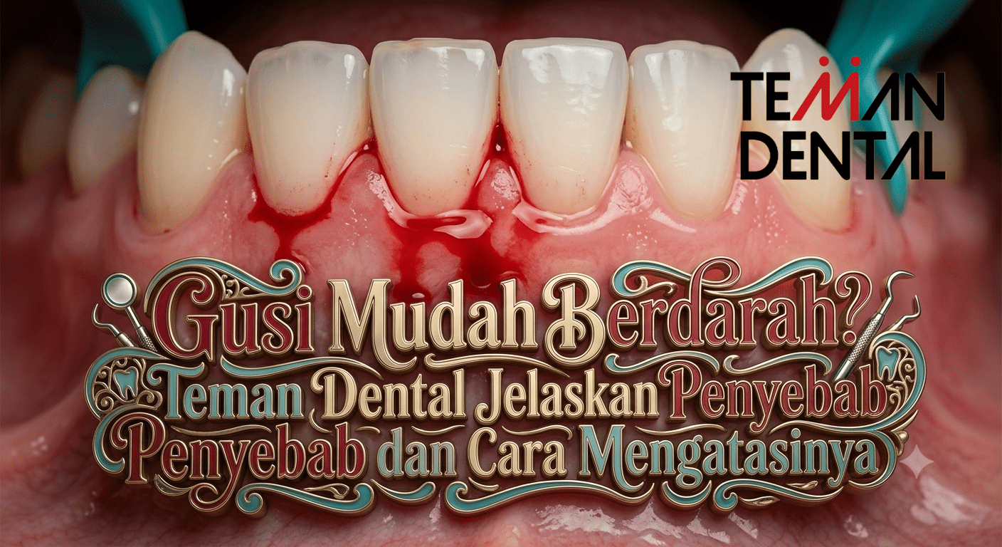 Gusi Mudah Berdarah Teman Dental Jelaskan Penyebab dan Cara Mengatasinya