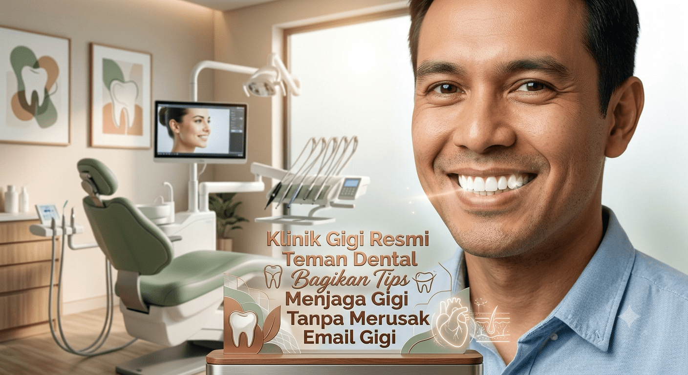 Klinik Gigi Resmi Teman Dental Bagikan Tips Menjaga Gigi Tetap Putih Tanpa Merusak Email Gigi (1)