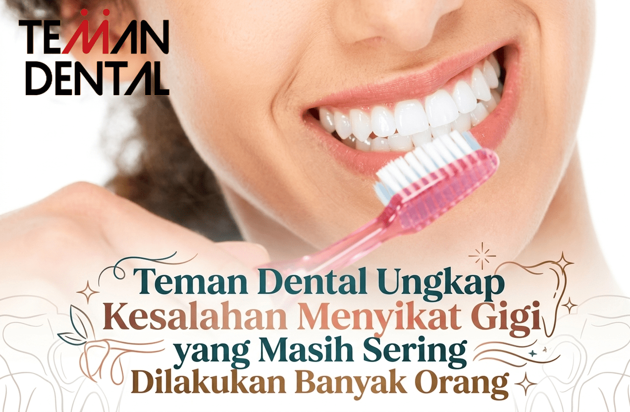 Teman Dental Ungkap Kesalahan Menyikat Gigi yang Masih Sering Dilakukan Banyak Orang
