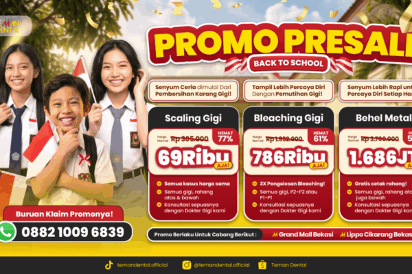 promo presale klinik gigi back to school