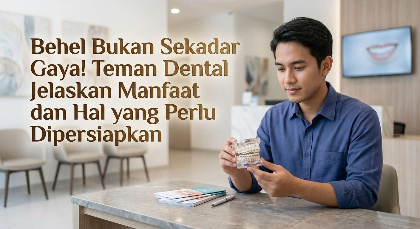Behel Bukan Sekadar Gaya! Teman Dental Jelaskan Manfaat dan Hal yang Perlu Dipersiapkan
