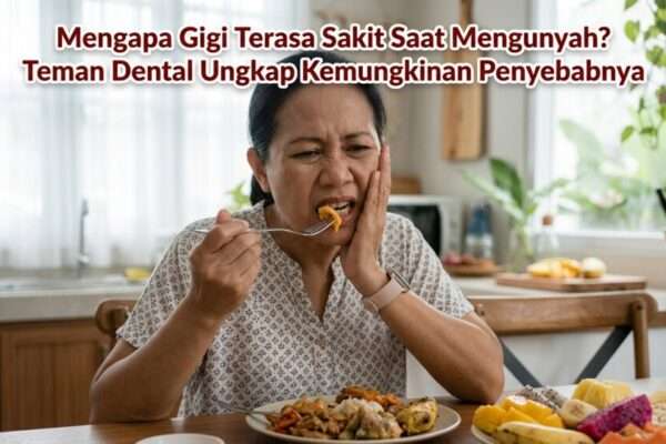 Mengapa Gigi Terasa Sakit Saat Mengunyah Teman Dental Ungkap Kemungkinan Penyebabnya