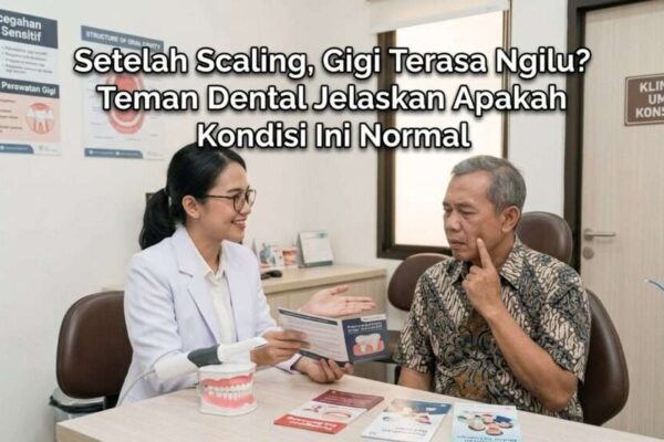 Setelah Scaling, Gigi Terasa Ngilu Teman Dental Jelaskan Apakah Kondisi Ini Normal