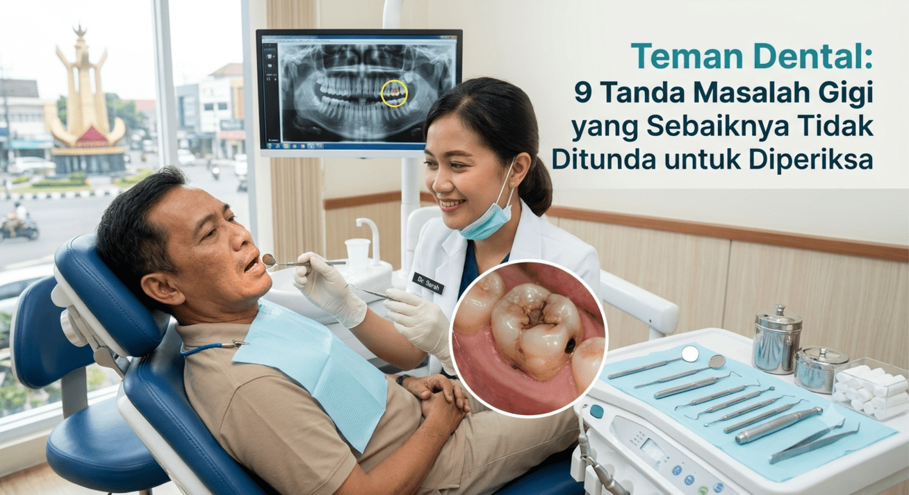 Teman Dental 9 Tanda Masalah Gigi yang Sebaiknya Tidak Ditunda untuk Diperiksa (1)