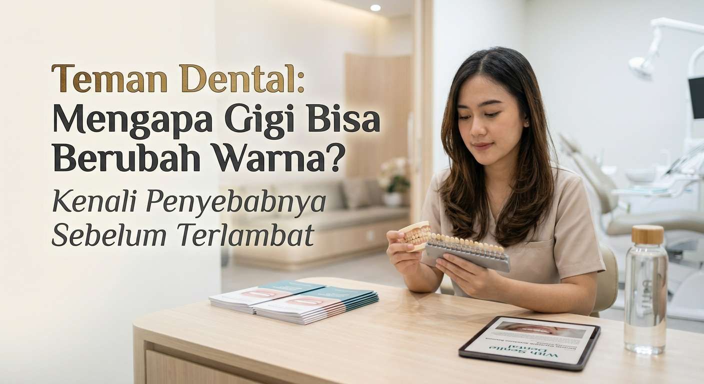 Teman Dental Mengapa Gigi Bisa Berubah Warna Kenali Penyebabnya Sebelum Terlambat