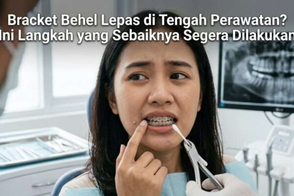 Bracket Behel Lepas di Tengah Perawatan Ini Langkah yang Sebaiknya Segera Dilakukan