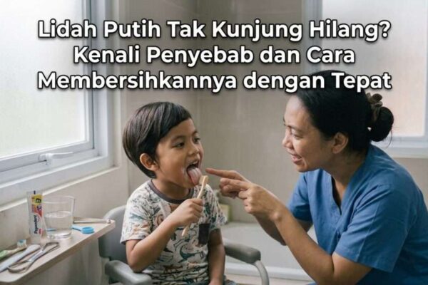 Lidah Putih Tak Kunjung Hilang Kenali Penyebab dan Cara Membersihkannya dengan Tepat