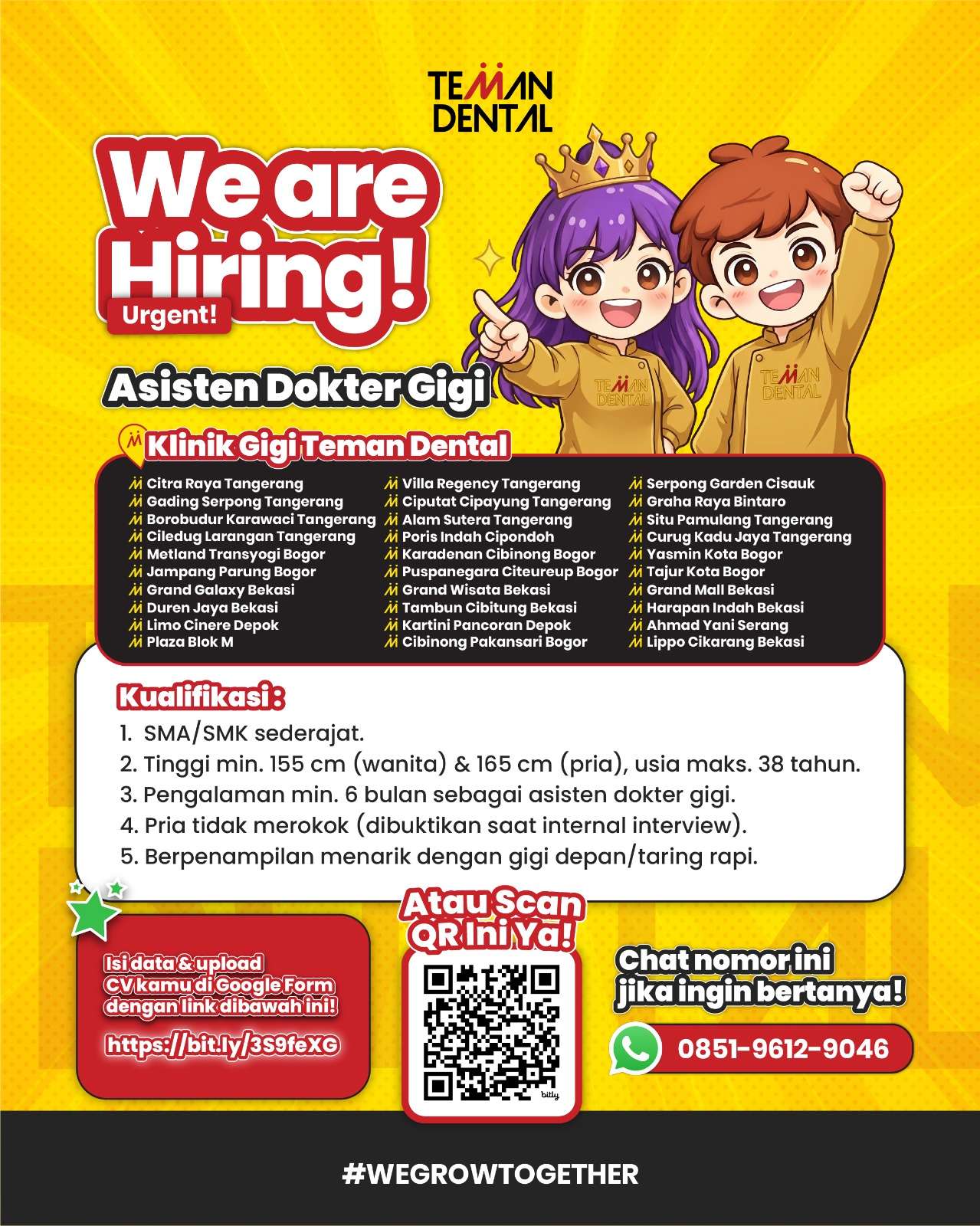 Assisten Dokter Gigi Teman Dental